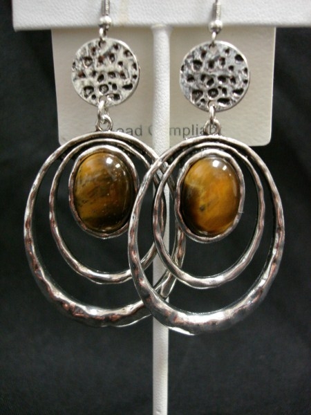 Color Stone Earring